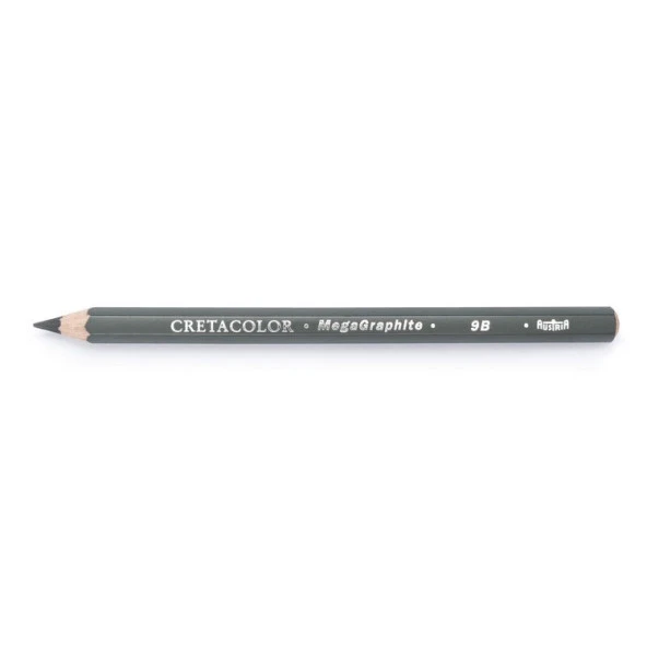 Cretacolor Mega Graphite Kalın Dereceli Kalem 9B (170 09) 3 Adet ürün görseli 1