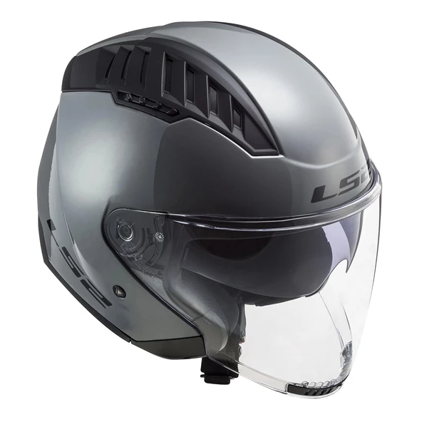 LS2 COOPTER 2 NARDO GRİ KASK (GÜNEŞ VİZÖRLÜ) - Resim 2