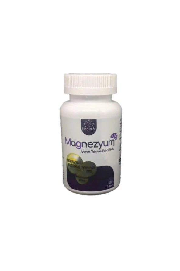 Naturlife Magnezyum 120 Tablet ürün görseli 1
