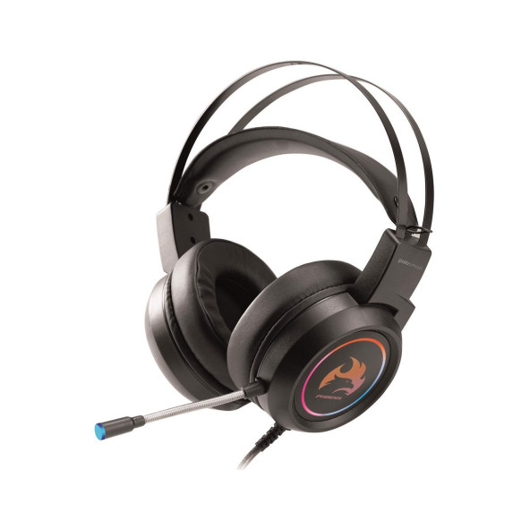 Polosmart PGM05 Phoenix 7.1 Gaming Kablolu Kulaküstü Kulaklık Siyah ürün görseli 1
