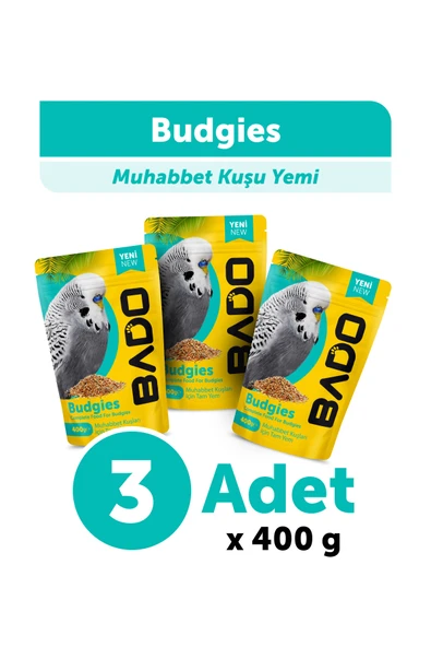 Bado Muhabbet Kuş Yemi Special 400GR 3Lü ürün görseli 1