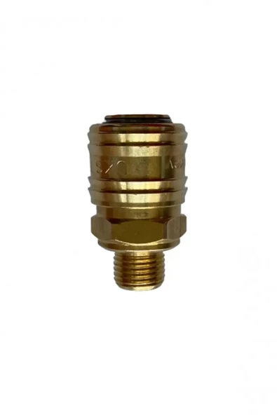 Pnömatik Sarı Stoper Otomatik Rekor Erkek Gövde T26 - M14x1.5 ürün görseli 1