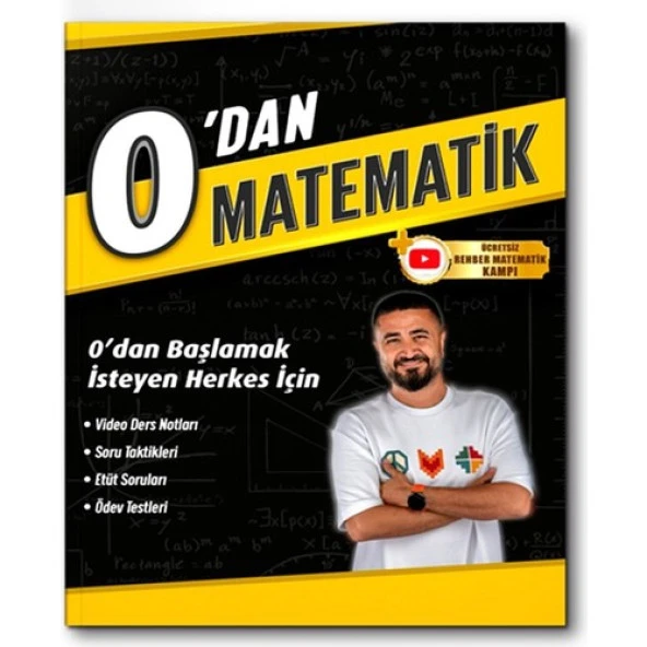 Rüştü Hoca Yayınları 0'dan Matematik Soru Bankası ürün görseli 1