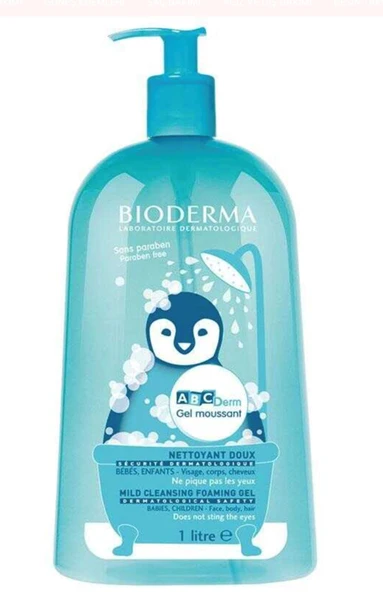Bioderma Abcderm Foaming Cleanser 1 Lt ürün görseli 1