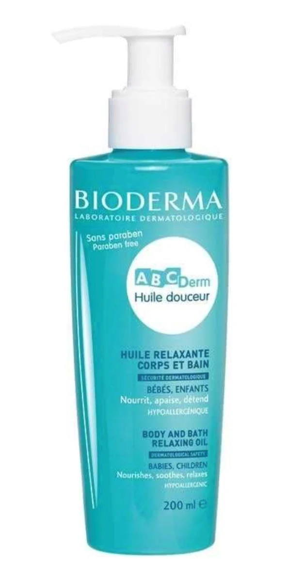 Bioderma ABCDerm Relaxing Oil 200 ml - Bebek Yağları ürün görseli 1