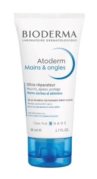Bioderma Atoderm El ve Tırnak Bakım Kremi 50 ml ürün görseli 1