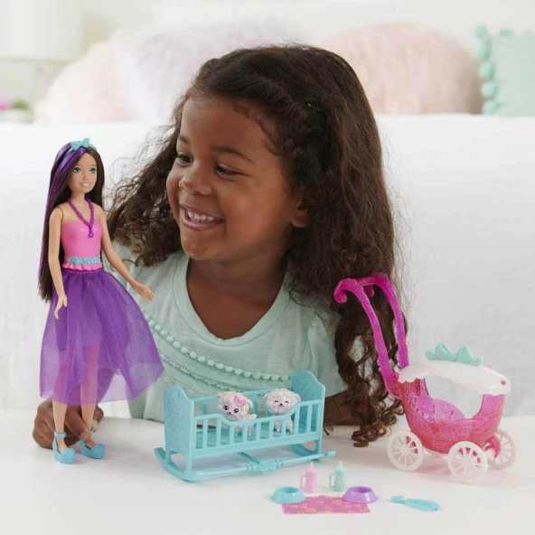 Barbie Dreamtopia Bebek ve Aksesuarları HLC29 ürün görseli 1