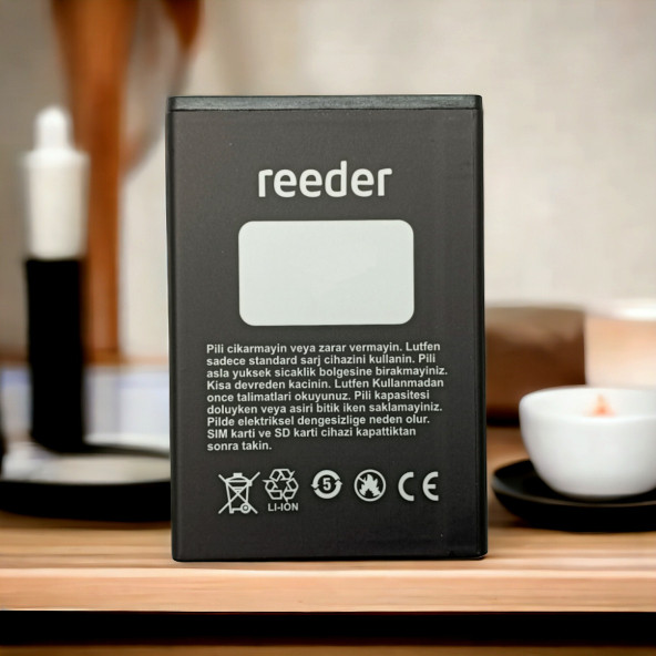 Reeder P13 Blue Max Pro Lite 2022 Batarya Reeder Uyumlu KLB395P667 Batarya ürün görseli 1