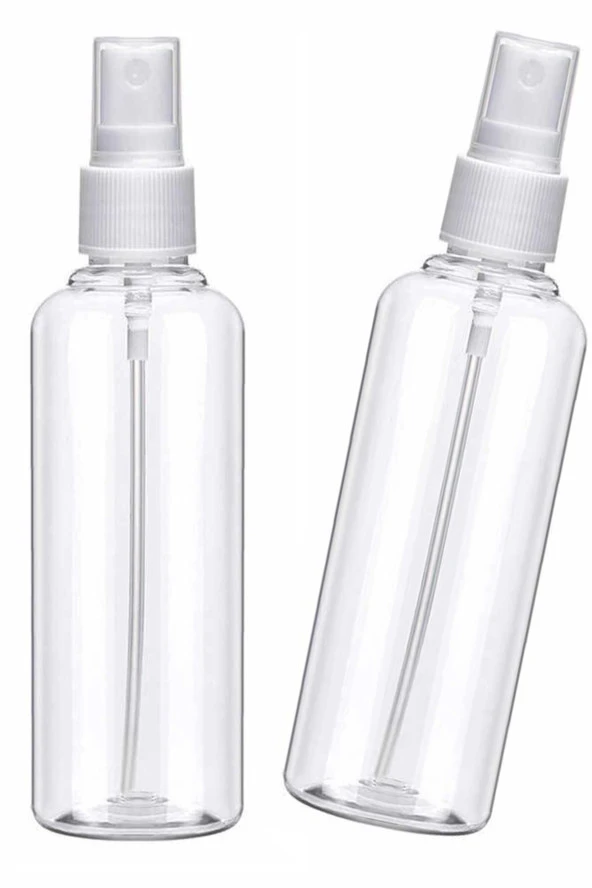 Sprey 100 ml Boş Şişe Spreyli Kolonya Şişesi Doldurulabilir Cep Plastik Parfüm Şişesi Dezenfektan ürün görseli 1