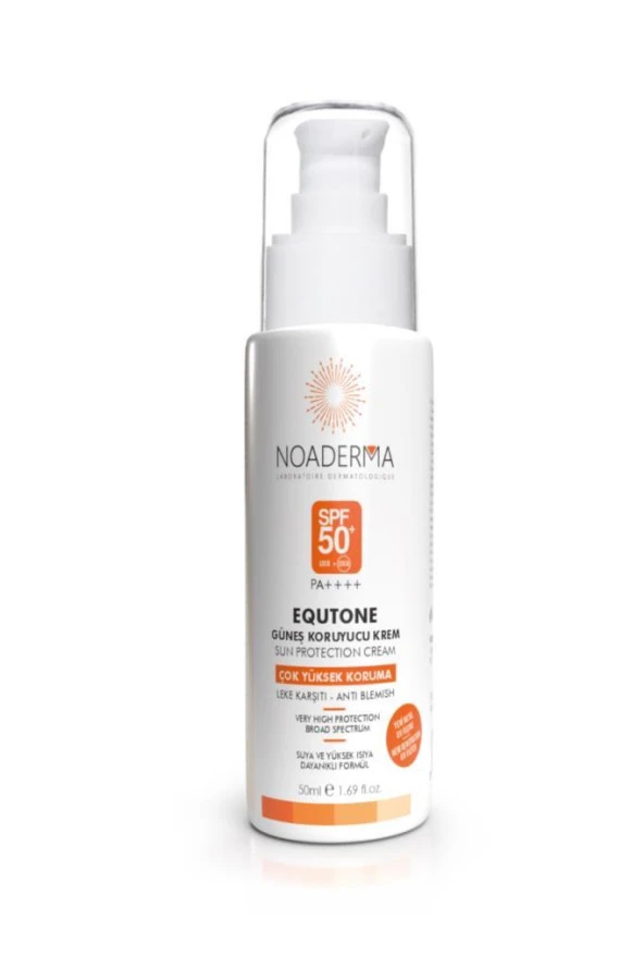 NOADERMA Equtone Leke Karşıtı Güneş Koruyucu Yeni Nesil Filtreli SPF50+ Krem 50 ml ürün görseli 1