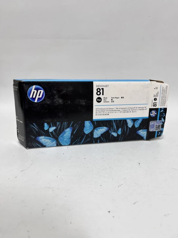 Hp 81-C4950A Siyah Baskı Kafası ve Kafa Temizleyici (Açık Ambalaj - 2016) ürün görseli 1