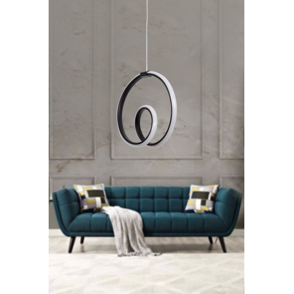 Zen Modern Sarkıt Led Avize Salon Mutfak Oda Hol Ledli Avize ürün görseli 1