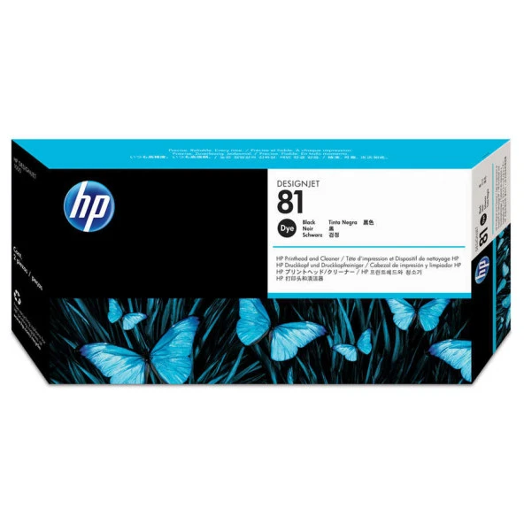 Hp 81-C4950A Siyah Baskı Kafası ve Kafa Temizleyici 2016 Tarihli ürün görseli 1
