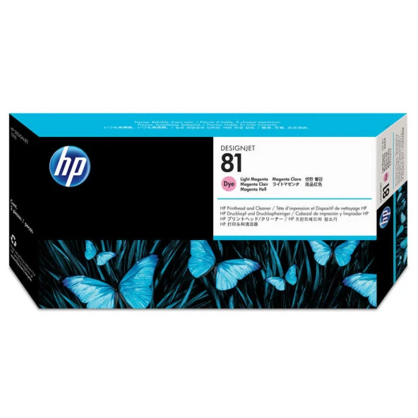 Hp 81-C4955A Light Magenta Baskı Kafası ve Kafa Temizleyici 2016 Tarihli ürün görseli 1