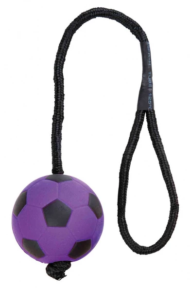 Trixie Köpek İpli Fosforlu Kauçuk Top, Ø6 cm/30 cm ürün görseli 1