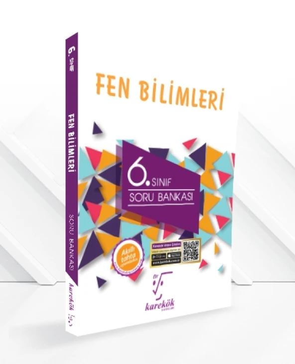 6.Sınıf Fen Bilimleri Soru Bankası Karekök Yayınları ürün görseli 1