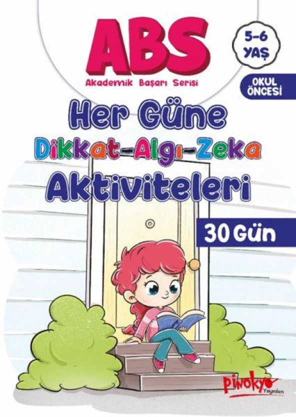 ABS Her Güne Dikkat Algı Zeka Aktiviteleri 30 Gün (3 4 Yaş) ürün görseli 1
