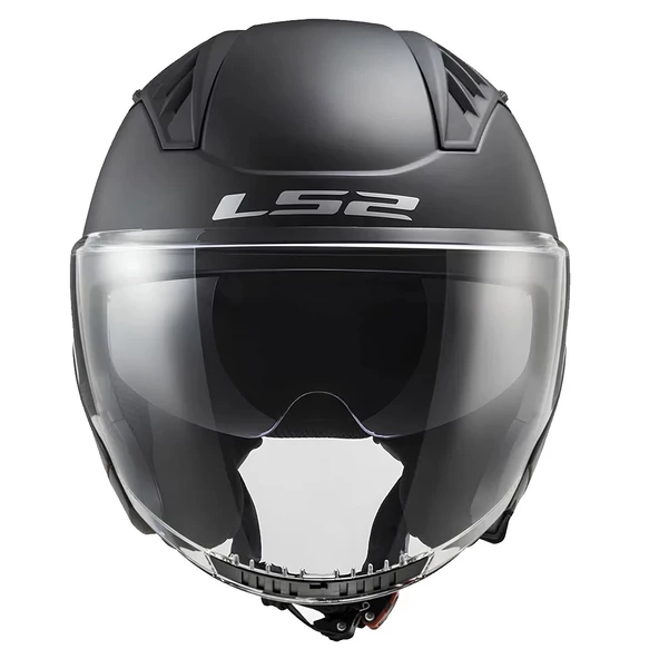 LS2 COPTER 2 MAT SİYAH KASK (GÜNEŞ VİZÖRLÜ) - Resim 2