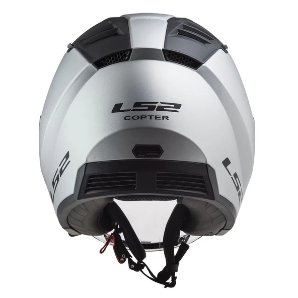 LS2 COPTER 2 MAT GRİ KASK (GÜNEŞ VİZÖRLÜ) - Resim 3