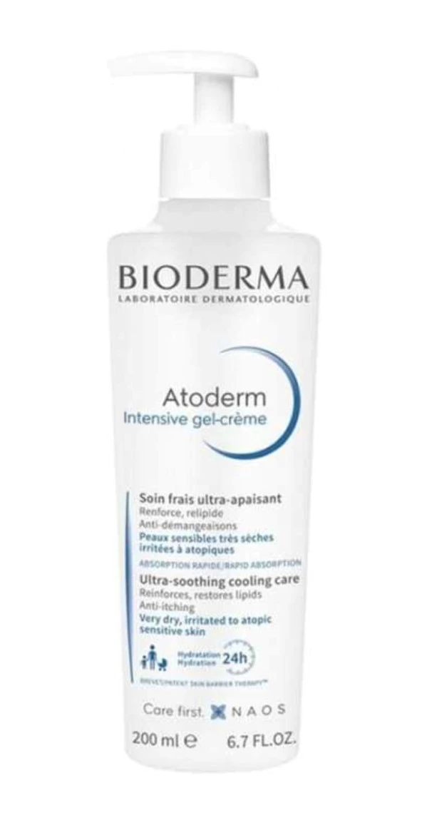 Bioderma Atoderm Intensive Gel Creme 200 ml - Vücut Kremi ürün görseli 1