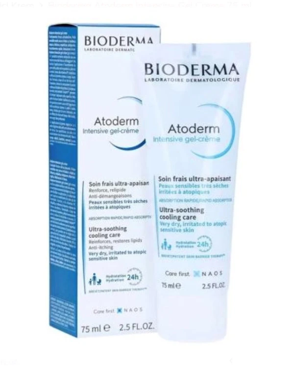 Bioderma Atoderm Intensive Gel Creme 75 ml - Nemlendirici Krem ürün görseli 1