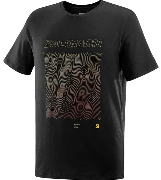 Salomon LC2219200 Graphic SS Tee Tişört Erkek T-Shirt ürün görseli 1