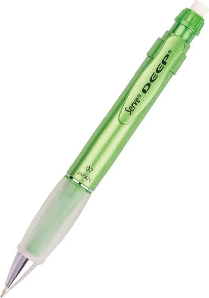 Serve Deep Mekanik Uçlu Kalem 0.7  mm Metalik Fıstık Yeşil ürün görseli 1