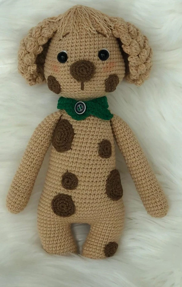 Köpek Dogos Amigurumi Organik Oyuncak ürün görseli 1