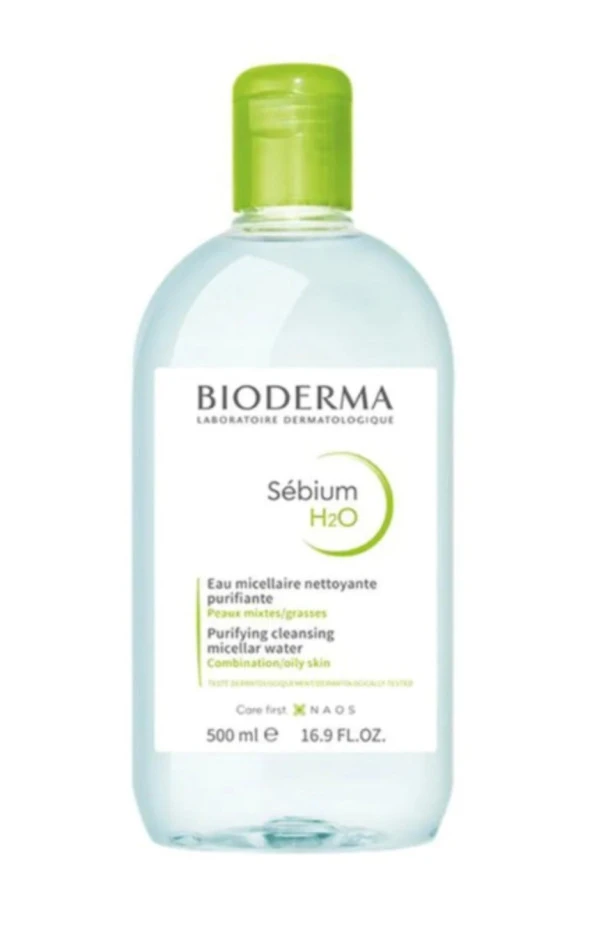 Bioderma Sebium H2o 500ml - Yüz temizleyici ürün görseli 1