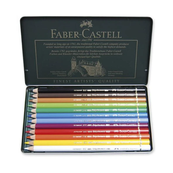 FABER KURUBOYA  POLYCHROMOS 12 RENK (5188110012) ürün görseli 1
