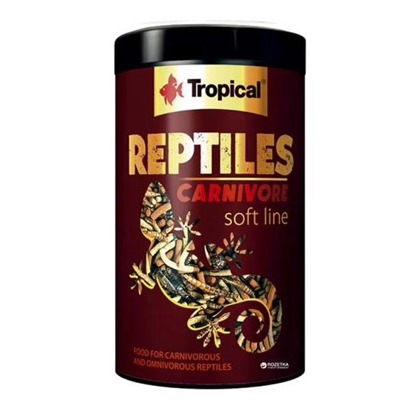 Tropical- Reptiles Carnivore Soft 1000Ml/260Gr-11626 ürün görseli 1