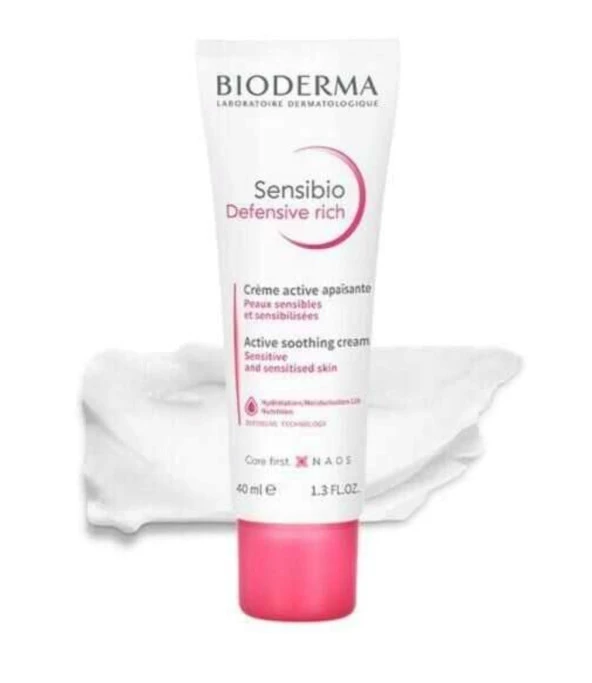 Bioderma Sensibio Defensive Rich Cream 40 ml - Nemlendirici Krem ürün görseli 1