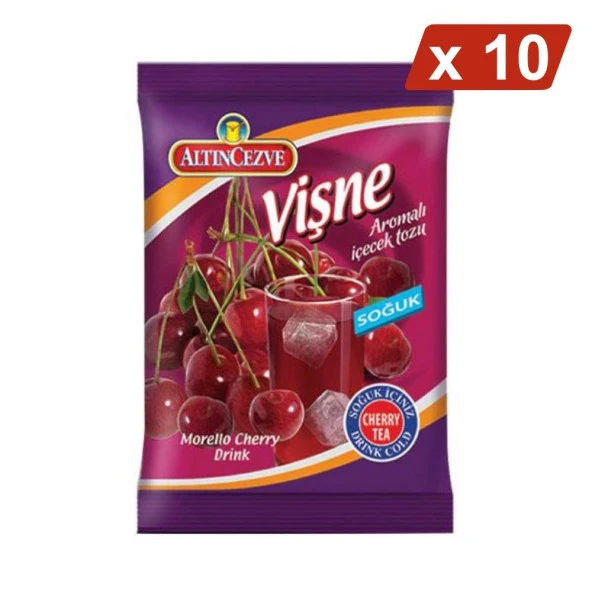 Altıncezve Vişne Aromalı İçecek Tozu Soğuk 450 G - 10LU PAKET ürün görseli 1