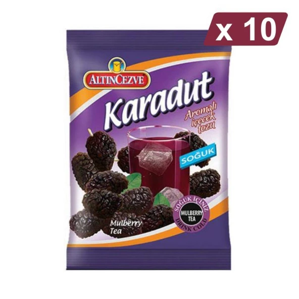 Altıncezve Karadut Toz İçecek Soğuk - 450 gr - 10LU PAKET ürün görseli 1