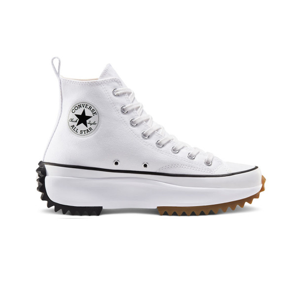 Converse Run Star Hike Canvas Platform Unisex Beyaz Sneaker Spor Ayakkabı 166799C ürün görseli 1
