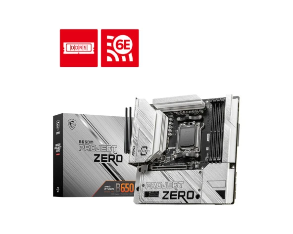 MSI B650M PROJECT ZERO DDR5