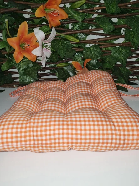 Perlina Home Ekose Sandalye Minderi Modelleri - Resim 6