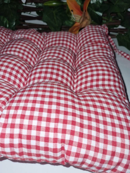 Perlina Home Ekose Sandalye Minderi Modelleri - Resim 5