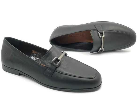 Ayakdaş 3727 Kadın Loafer Deri Babet Ayakkabı ürün görseli 1
