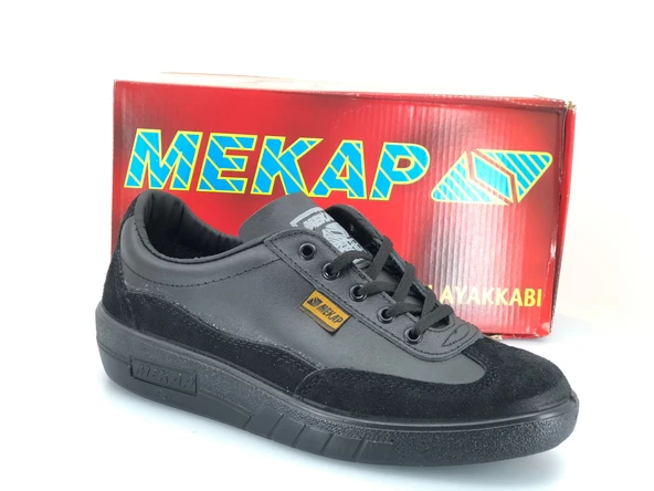 Mekap Kırmızı Kutu %100 Hakiki Deri Unisex İş ve Spor Ayakkabı ürün görseli 1