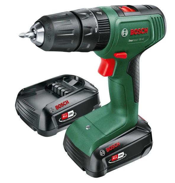 Bosch EasyImpact 18V-40 Çift Akülü 2 Ah Darbeli Vidalama Makinesi ürün görseli 1