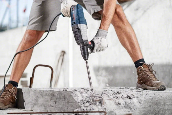Bosch - SDS-Plus Şaftlı Sivri Keski 250 mm - Resim 4