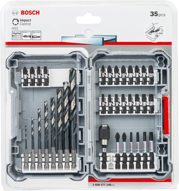 Bosch - Impact Control Serisi HSS 35 Parça Karışık Set - Resim 2