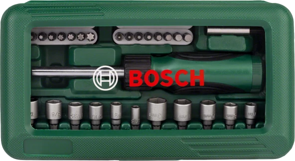 Bosch - 46 Parça Tornavidalı Vidalama ve Lokma Ucu Seti - Resim 2