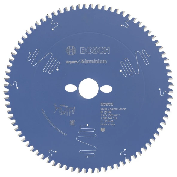 Bosch - Expert Serisi Alüminyum için Daire Testere Bıçağı 254*30 mm 80 Diş ürün görseli 1