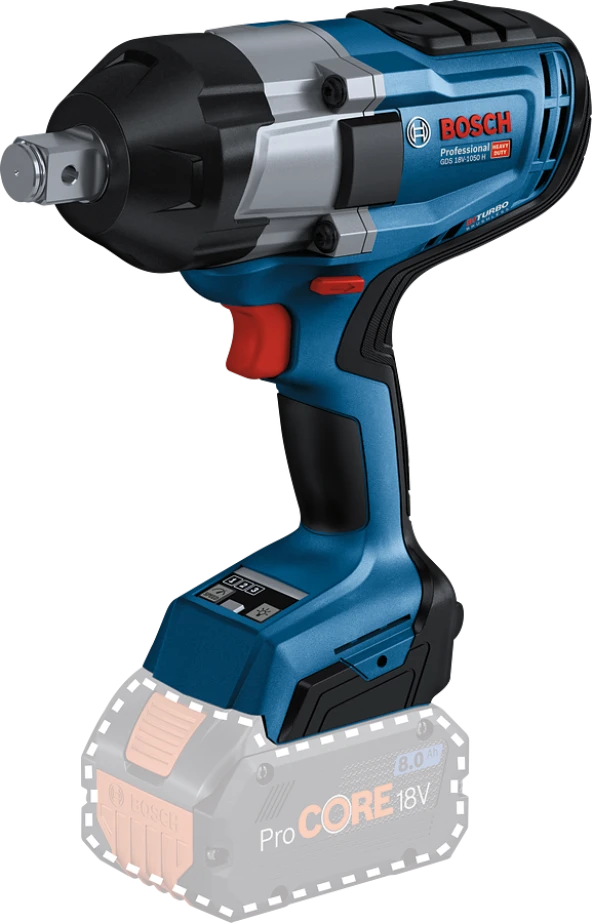 Bosch Professional GDS 18V-1050 H (Solo) Akülü Darbeli Somun Sıkma Makinesi ürün görseli 1