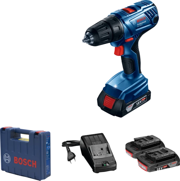 Bosch Professional GSR 180-LI Akülü Delme Vidalama Makinesi ürün görseli 1