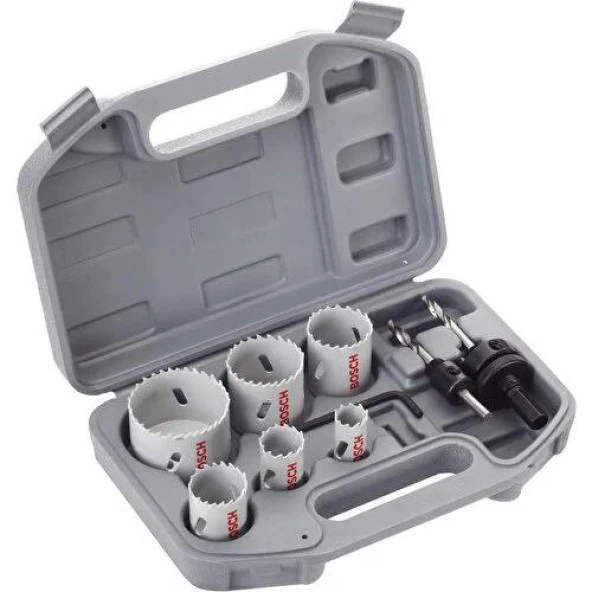 Bosch 9 Parça Hss Panç Delik Açma Elektrikçi Seti 2608580868 ürün görseli 1