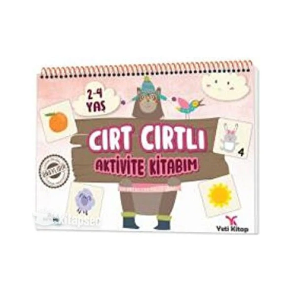 Yeti Kitap 2-4 Yaş Cırt Cırtlı Aktivite Kitabım- Feyyaz Ulaş ürün görseli 1