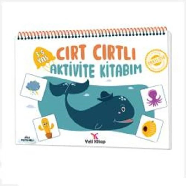 Yeti Kitap Cırt Cırtlı Aktivite Kitabım 3-5 Yaş ürün görseli 1